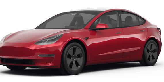 TESLA MODEL 3 2022 5YJ3E1EB3NF155133 image